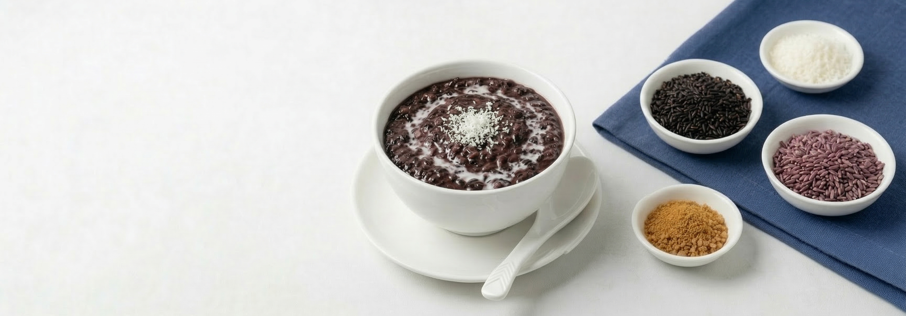 Coconut Black & Purple Rice Porridge thumbnail 2
